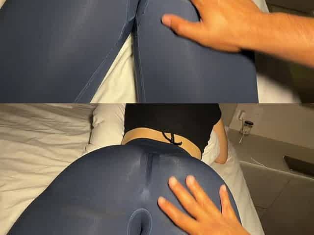 Tourist Noticed I Was Looking and Invited Me to His Airbnb - Cum on Clothes