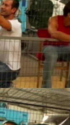 Blonde and Brunette Sluts Ravished in Warehouse Orgy