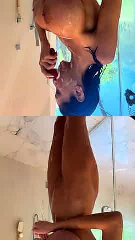 Bimbo Goddess Xstacym In The Shower