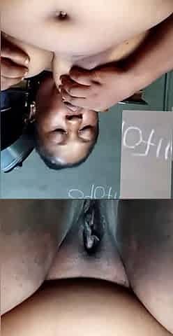 Darksome black cunt