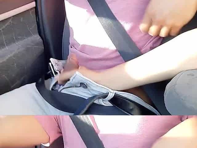 Le pago al Uber con una mamada y se corre en mi boca - Creampie Boca - Latinacuminside