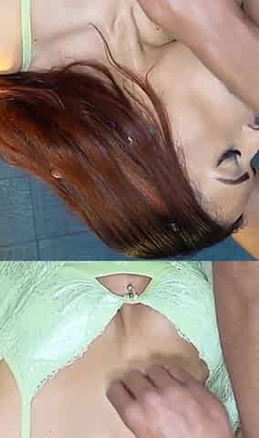 Marcella Schultz Got Naked in the Hotel Hallway and Ended up Having Sex with Two