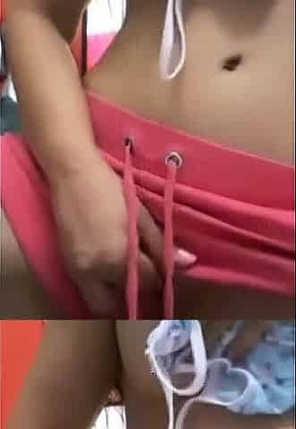 Big-Titted Turkish Girl Flashes on Webcam