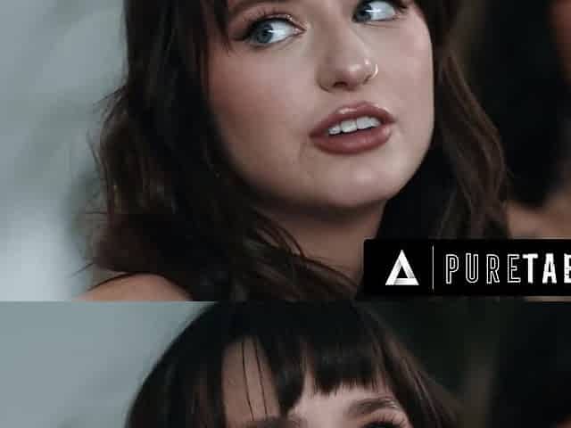 PURE TABOO River Lynn's Twisted Stepparents Tempt Compliant Bestie Lana Smalls Behind Her Back