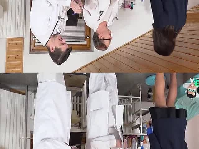 Thomas Vergen And Kamil Klein In Medical Exam Of Sexy College Student 18+ Juliia