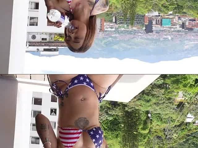 Miche Chica - Large Tattoo Large Knob Porn Producer Crushes Her Cunt Latin babe Casting