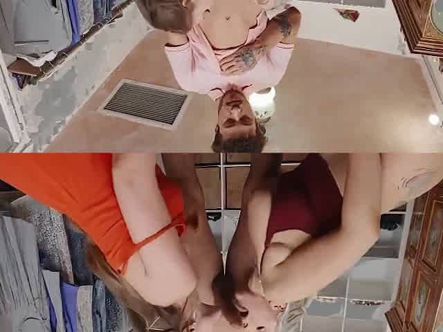 Laney Grey Are Sharing Dudes Cock In 3some