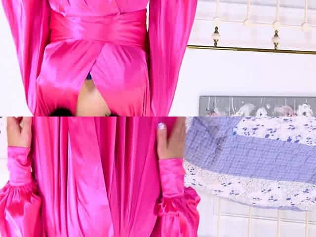 British mature Belle wears her finest lingerie