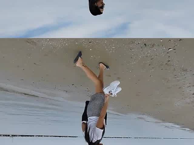 fucked by a huge cock on an italian nude beach. part 1.