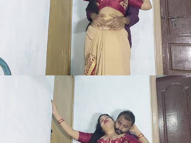Desi Indian Village Wife Fucking Hard With Her X boyfriend In the Hostel