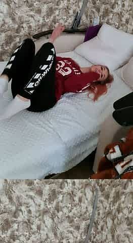 Petite amateur redheaded teen pisses and sucks cock
