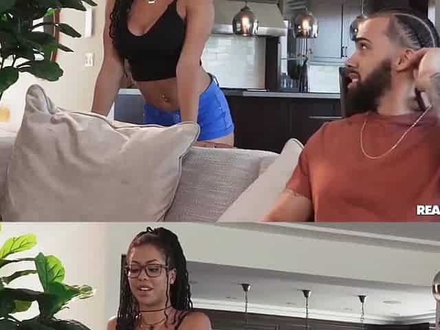 Gamer Girl And Kira Noir - Ebony Controls The Cock