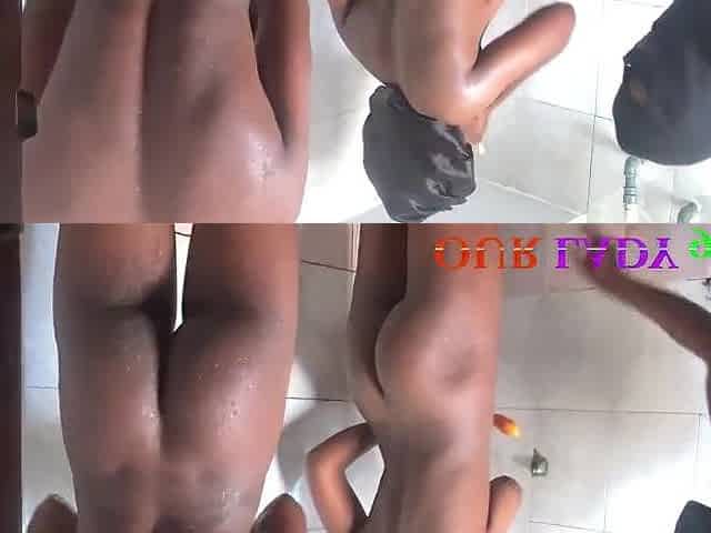 Shower Experience After Sex With Stepsis and Her Bestie