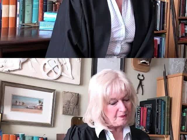 Mature blonde vixen in stockings goes to gyno exam