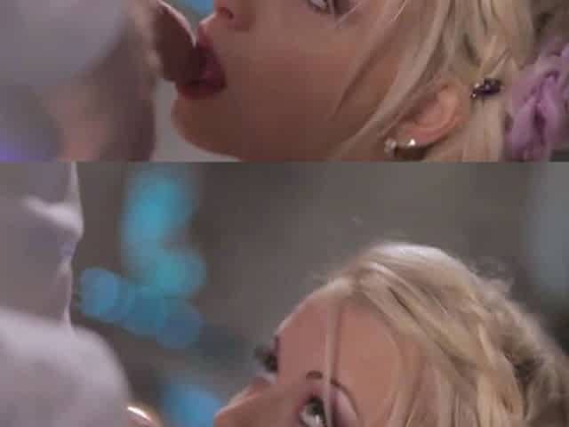 Blonde Beauty s Cock Sucking