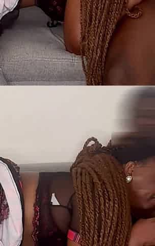 Naughty Stepdaughter Fuck's Stepdad Hard While Stepmom Is Out. She Takes Crampie, Then Facial Cumshot