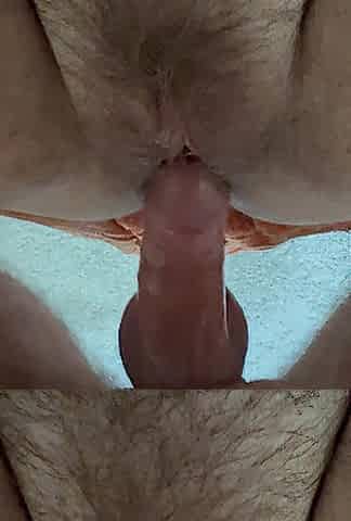 Close up Unshaved Amateur Creampie