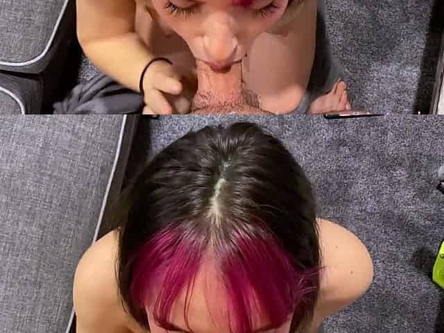 redhead teen blowjob amateur