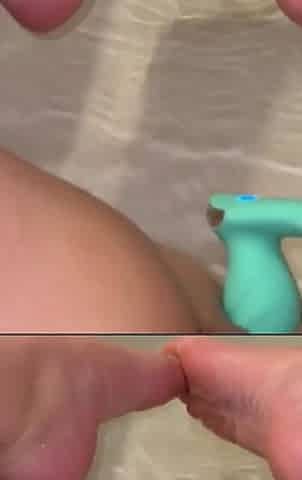 Self Thrusting Dildo in My Pussy