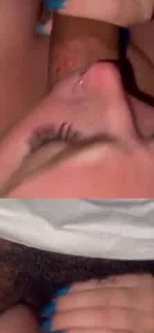 BBC Sucked By White Girl With Beautiful Nails