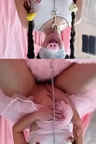 Curly Blonde Teen Records Solo Dildo Masturbation More at