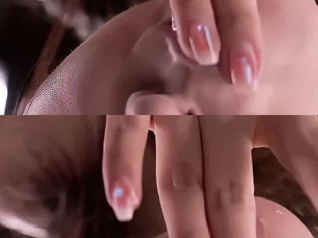 POV Handjob Blowjob cumshot compilation