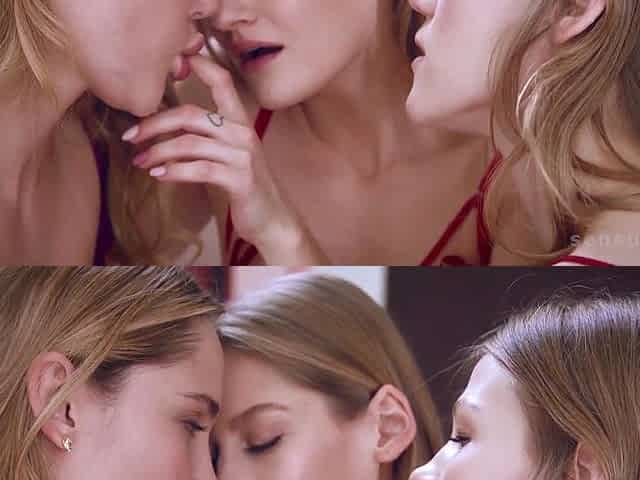 Sensual Lesbian Ecstasy: Diana Heaven, Sonya Blaze &