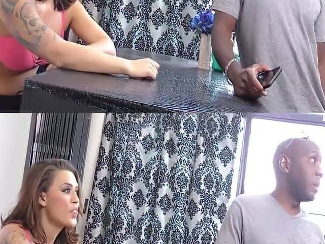 Eva Angelina Takes on a BBC in Yoga Pants