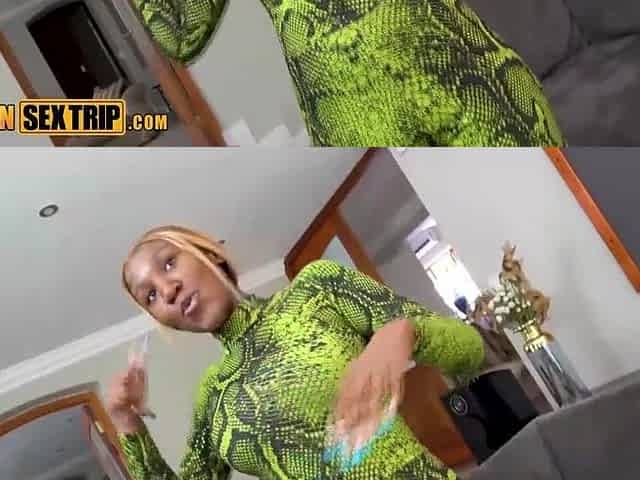 Real Amateur Black Dance Instructor Drilled By Her Worst Student!