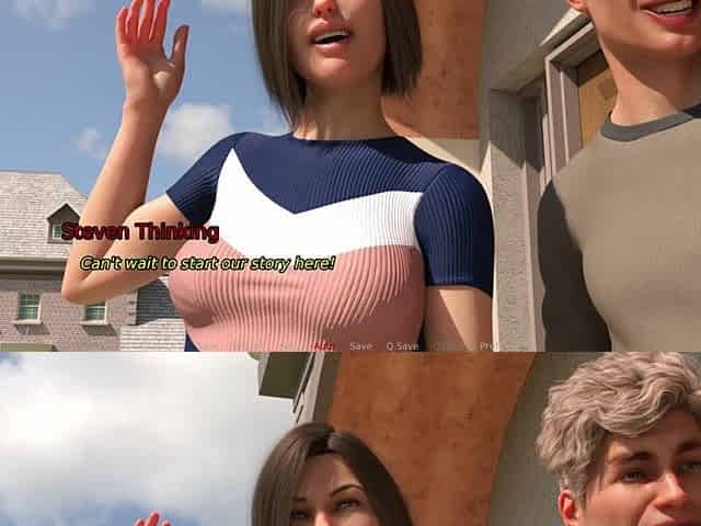 Fresh Neighborhood 1 Animation, Porn games, Adult games, cg game, corruption, visual novel