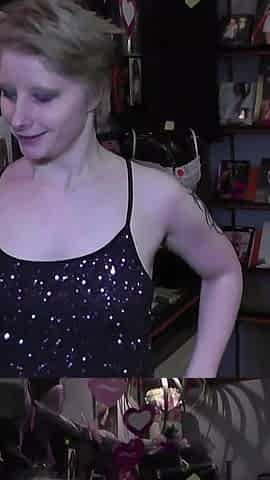 Sonja Sweet Giving a Blowjob in a German Porn Cinema