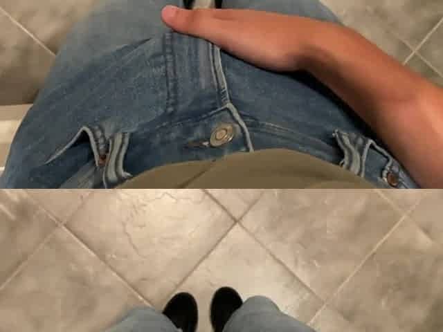 Boy Playing with Dick Until he Cum Vans and Socks
