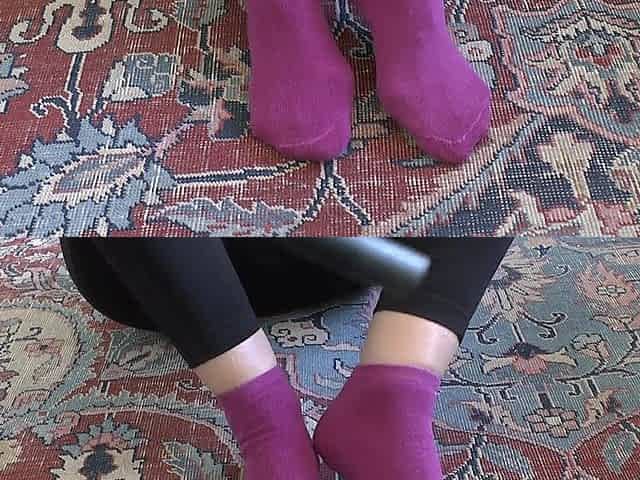 First, the Socks Are Vacuumed, Then Scrubbed, and Then Covered in Cum, POV, JOI, Lady Victoria Valente