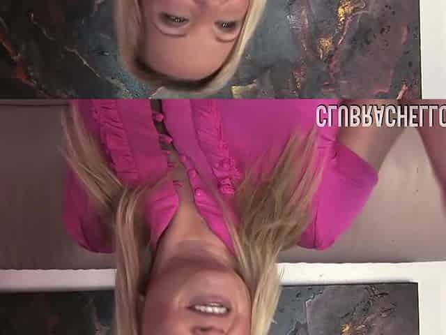 Breasty Pornstar Teases Her Cunt