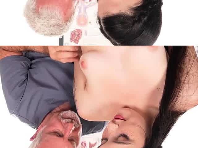 Petite cutie Day Dream Daisy visits the sperm clinic,