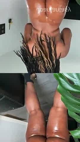 Joanfantasy all oiled up