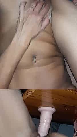 My large and chunky sex tool