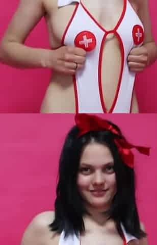 Amazing Sex Clip Nurse Uniform Exotic Pretty One