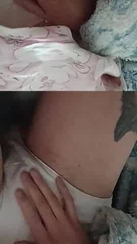 As Soon as My Parents Left for Work, I Immediately Started Masturbating at the Door