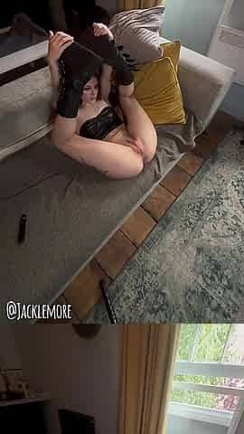Bts Goth Slut Snowbunny Creamy Pussy Riding and Rail