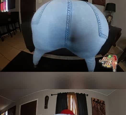 MULAMIA constricted jeans large booty