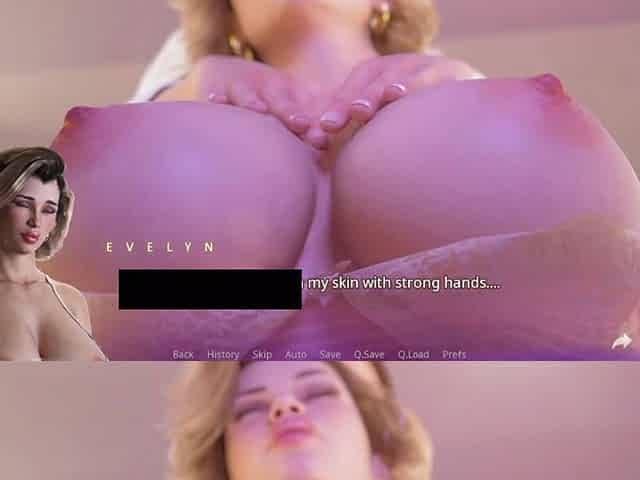 Stepmom Loves Me Massaging Her Big Ass with My Huge Cock
