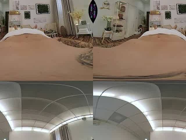 Ebony Black Cutie Gives Afro Massage - Sexually excited Wicked Zaawaadi Pleased Ending Sex VR 360 Porn
