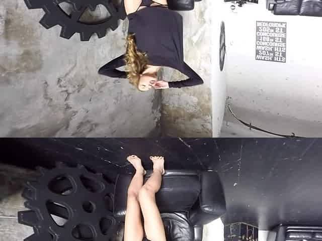 Fit, Hot Blonde Gets Naughty in Her New Loft