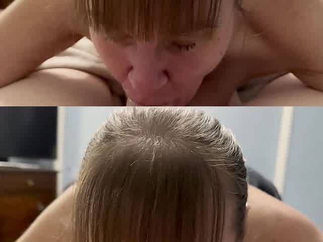 Mature Sucks Him Bone Dry