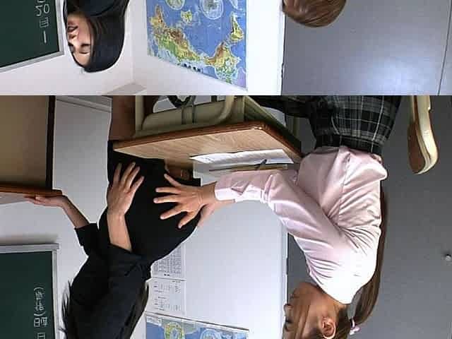 Japanese teen ass finger