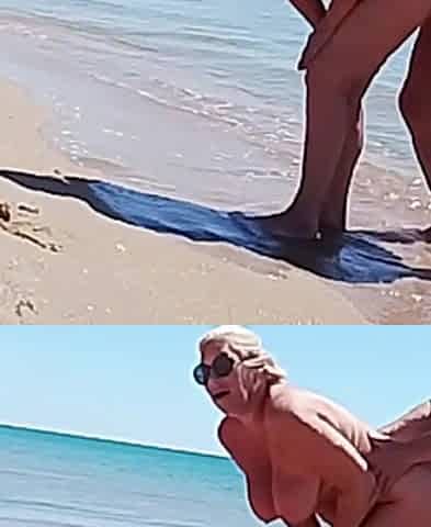 Fucking by My Step Mom on the Beach