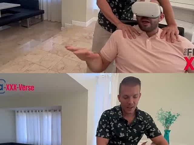 MetaxxxVerse VR Movie scene two Mena Carlile vs Isiah Mawell