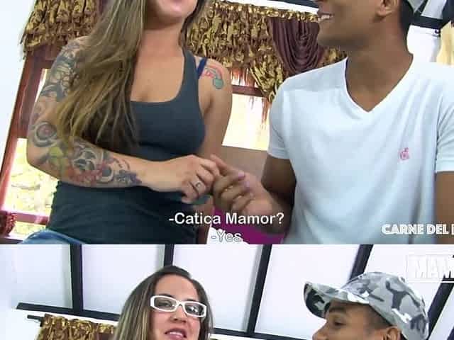 MAMACITAZ - Colombian Girl Catica Mamor Screwed Hard On Camera