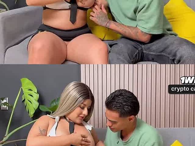Homemade Latina surprises her stepbro and huge-titted blondie Danyel Mast in taut cunt - XXX!